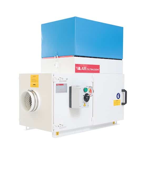 Filter for machine tools and machining center